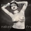 Naked woman from Vernon, Jersey