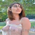 Female swingers shave their